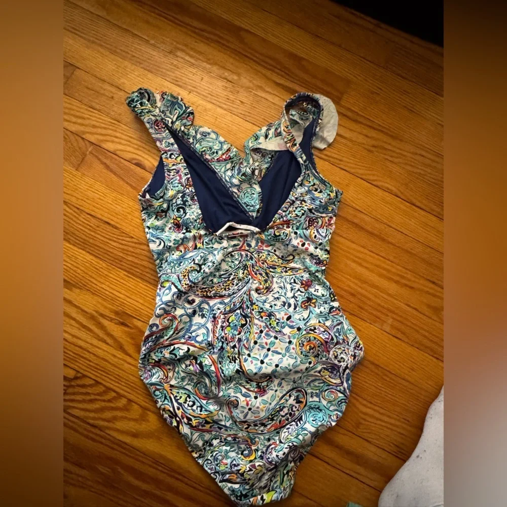 Lauren Ralph Lauren Swimwear with Multicolor Paisley Design